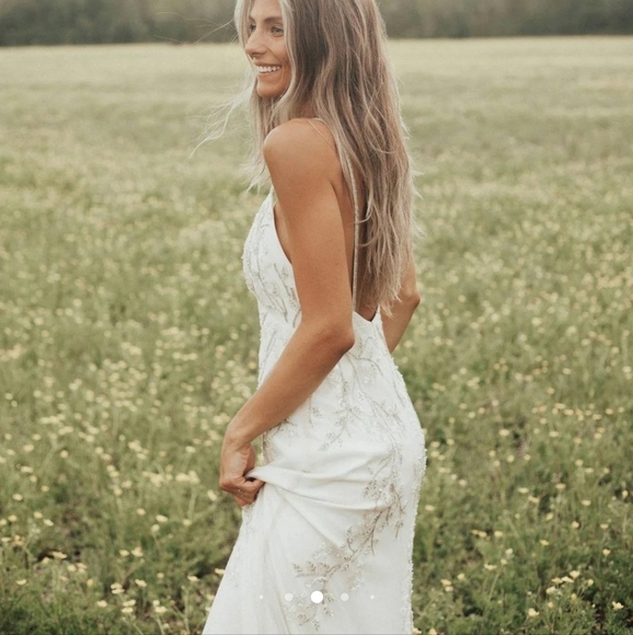 New By Watters Essen Reception/Wedding/Prom/Maid Of Honor Gown Dress NWT Size 00 - Picture 4 of 6